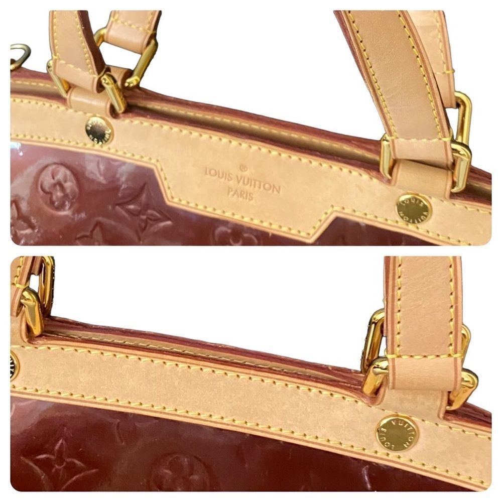 BEAUTIFUL LOUIS VUITTON Vernis Brea 2Way GM Bag 💼 Purple - Picture 9 of 17